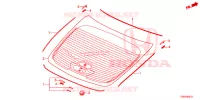 VOOR RUIT/ ACHTER RUIT  voor Honda CIVIC DIESEL TOP 5 deuren 6-versnellings handgeschakelde versnellingsbak 2018