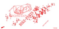 BEDIENINGSEENNEID (COMPARTIMENT MOTEUR) (1) voor Honda CIVIC TYPE R 5 deuren 6-versnellings handgeschakelde versnellingsbak 2015
