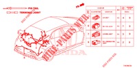 ELEKTRISCHE AANSLUITING (ARRIERE) voor Honda CIVIC TYPE R 5 deuren 6-versnellings handgeschakelde versnellingsbak 2016