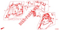 KOFFERBAK ZIJ BEKLEDING  voor Honda CIVIC TYPE R 5 deuren 6-versnellings handgeschakelde versnellingsbak 2016