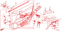 VOOR PORTIER VOERING (RH) voor Honda CIVIC TYPE R 5 deuren 6-versnellings handgeschakelde versnellingsbak 2016