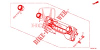 AIR CONDITIONER BEDIENING (1) voor Honda CIVIC  TYPE R 5 deuren 6-versnellings handgeschakelde versnellingsbak 2017