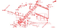 FLEXIBELE RADIATOR / RESERVOIR UITBREIDING (TYPE R) voor Honda CIVIC  TYPE R 5 deuren 6-versnellings handgeschakelde versnellingsbak 2017
