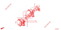 MISTLAMP  voor Honda CIVIC  TYPE R 5 deuren 6-versnellings handgeschakelde versnellingsbak 2018