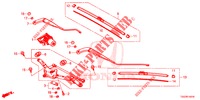 VOOR RUITESPROEIER (RH) voor Honda CIVIC  TYPE R 5 deuren 6-versnellings handgeschakelde versnellingsbak 2018