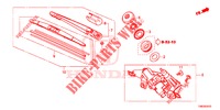ACHTER RUITEWISSER  voor Honda CIVIC TOURER 1.8 ES 5 deuren 5-traps automatische versnellingsbak 2014