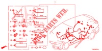 BEDRADINGSBUNDEL (3) (RH) voor Honda CIVIC TOURER 1.8 ES 5 deuren 5-traps automatische versnellingsbak 2014