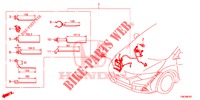 BEDRADINGSBUNDEL (4) (RH) voor Honda CIVIC TOURER 1.8 ES 5 deuren 5-traps automatische versnellingsbak 2014