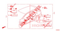 BEDRADINGSBUNDEL (5) (RH) voor Honda CIVIC TOURER 1.8 ES 5 deuren 5-traps automatische versnellingsbak 2014