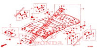 DAK VOERING  voor Honda CIVIC TOURER 1.8 ES 5 deuren 5-traps automatische versnellingsbak 2014