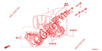 GAS HUIS('84,'85)  voor Honda CIVIC TOURER 1.8 ES 5 deuren 5-traps automatische versnellingsbak 2014