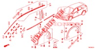 GIETWERK/BESCHERMER  voor Honda CIVIC TOURER 1.8 ES 5 deuren 5-traps automatische versnellingsbak 2014