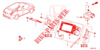 INBOUWSET  voor Honda CIVIC TOURER 1.8 ES 5 deuren 5-traps automatische versnellingsbak 2014