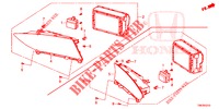 MIDDEN DISPLAY  voor Honda CIVIC TOURER 1.8 ES 5 deuren 5-traps automatische versnellingsbak 2014
