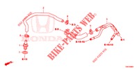 ONTLUCHTER PIJP( '05)  voor Honda CIVIC TOURER 1.8 ES 5 deuren 5-traps automatische versnellingsbak 2014