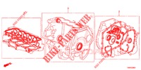 PAKKINGPAKKET/ VERSNELLINGSBAKSAMENSTEL  voor Honda CIVIC TOURER 1.8 ES 5 deuren 5-traps automatische versnellingsbak 2014
