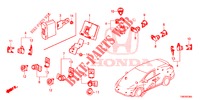 PARKEERSENSOR  voor Honda CIVIC TOURER 1.8 ES 5 deuren 5-traps automatische versnellingsbak 2014