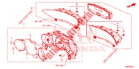 SNELHEIDSMETER  voor Honda CIVIC TOURER 1.8 ES 5 deuren 5-traps automatische versnellingsbak 2014