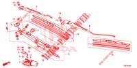 VOOR RUITESPROEIER (RH) voor Honda CIVIC TOURER 1.8 ES 5 deuren 5-traps automatische versnellingsbak 2014