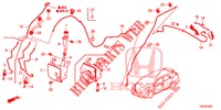 VOOR RUITEWISSER (2DE)  voor Honda CIVIC TOURER 1.8 ES 5 deuren 5-traps automatische versnellingsbak 2014