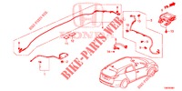 ANTENNE/LUIDSPREKER (RH) voor Honda CIVIC TOURER 1.8 EXGT 5 deuren 5-traps automatische versnellingsbak 2014