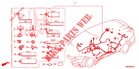 BEDRADINGSBUNDEL (3) (RH) voor Honda CIVIC TOURER 1.8 EXGT 5 deuren 5-traps automatische versnellingsbak 2014