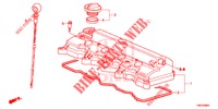 CILINDERKOP AFDEKKING  voor Honda CIVIC TOURER 1.8 EXGT 5 deuren 5-traps automatische versnellingsbak 2014