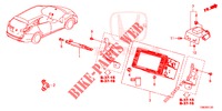 INBOUWSET  voor Honda CIVIC TOURER 1.8 EXGT 5 deuren 5-traps automatische versnellingsbak 2014
