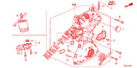 OLIEPOMP(HMT)  voor Honda CIVIC TOURER 1.8 EXGT 5 deuren 5-traps automatische versnellingsbak 2014