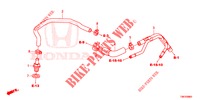 ONTLUCHTER PIJP( '05)  voor Honda CIVIC TOURER 1.8 EXGT 5 deuren 5-traps automatische versnellingsbak 2014