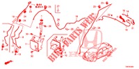 VOOR RUITEWISSER (2DE)  voor Honda CIVIC TOURER 1.8 EXGT 5 deuren 5-traps automatische versnellingsbak 2014