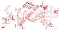 RADAR  voor Honda CIVIC TOURER 1.8 LIFESTYLE 5 deuren 5-traps automatische versnellingsbak 2014
