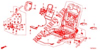 V. ZITTING COMPONENTEN (G.) (SIEGE REGLAGE MANUEL) voor Honda CIVIC TOURER 1.8 LIFESTYLE 5 deuren 5-traps automatische versnellingsbak 2014