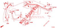 AIRCONDITIONER (FLEXIBLES/TUYAUX) (1.8L) (RH) voor Honda CIVIC TOURER 1.8 SE 5 deuren 5-traps automatische versnellingsbak 2014