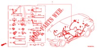 BEDRADINGSBUNDEL (3) (RH) voor Honda CIVIC TOURER 1.8 SE 5 deuren 5-traps automatische versnellingsbak 2014