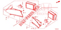 MIDDEN DISPLAY  voor Honda CIVIC TOURER 1.8 SE 5 deuren 5-traps automatische versnellingsbak 2014