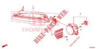 MISTLAMPEN / DAGRIJLICHTEN voor Honda CIVIC TOURER 1.8 SE 5 deuren 5-traps automatische versnellingsbak 2014