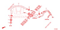 ONTLUCHTER PIJP( '05)  voor Honda CIVIC TOURER 1.8 SE 5 deuren 5-traps automatische versnellingsbak 2014