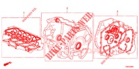 PAKKINGPAKKET/ VERSNELLINGSBAKSAMENSTEL  voor Honda CIVIC TOURER 1.8 SE 5 deuren 5-traps automatische versnellingsbak 2014