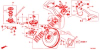REM HOOFDCILINDER/HOOFDSPANNING (1.8L) (RH) voor Honda CIVIC TOURER 1.8 SE 5 deuren 5-traps automatische versnellingsbak 2014