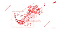 VERWARMING REGELAAR (RH) voor Honda CIVIC TOURER 1.8 SE 5 deuren 5-traps automatische versnellingsbak 2014