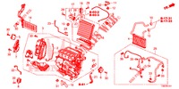 VERWARMINGSEENHEID (RH) voor Honda CIVIC TOURER 1.8 SE 5 deuren 5-traps automatische versnellingsbak 2014