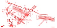 VOOR RUITESPROEIER (RH) voor Honda CIVIC TOURER 1.8 SE 5 deuren 5-traps automatische versnellingsbak 2014