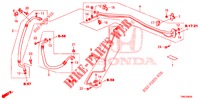 AIRCONDITIONER (FLEXIBLES/TUYAUX) (1.8L) (RH) (1) voor Honda CIVIC TOURER 1.8 ES 5 deuren 5-traps automatische versnellingsbak 2015