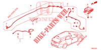 ANTENNE/LUIDSPREKER (RH) voor Honda CIVIC TOURER 1.8 ES 5 deuren 5-traps automatische versnellingsbak 2015