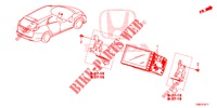 AUDIO UNIT (2) voor Honda CIVIC TOURER 1.8 ES 5 deuren 5-traps automatische versnellingsbak 2015