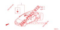 BEDRADINGSBUNDEL (6) (RH) voor Honda CIVIC TOURER 1.8 ES 5 deuren 5-traps automatische versnellingsbak 2015