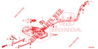 BRANDSTOF VUL PIJP  voor Honda CIVIC TOURER 1.8 ES 5 deuren 5-traps automatische versnellingsbak 2015