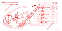 ELEKTRISCHE AANSLUITING (ARRIERE) voor Honda CIVIC TOURER 1.8 ES 5 deuren 5-traps automatische versnellingsbak 2015