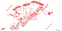 UITLAATPIJP/GELUIDDEMPER (PGM FI)  voor Honda CIVIC TOURER 1.8 ES 5 deuren 5-traps automatische versnellingsbak 2015